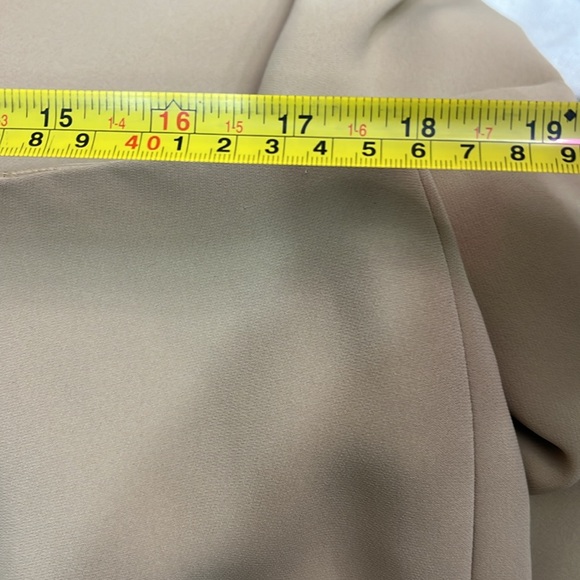 Carlisle Pant Suit Tan Size 18 - Picture 8 of 16